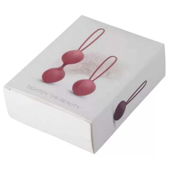 Cotoxo Cherry - kaksiosainen geishakuulasetti - punainen