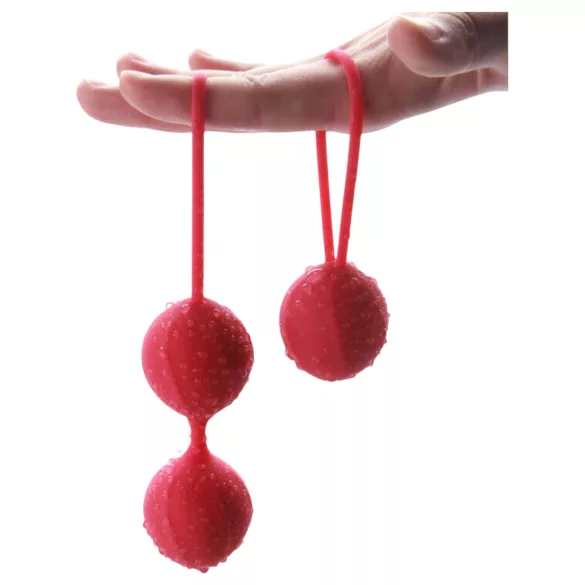 Cotoxo Cherry - kaksiosainen geishakuulasetti - punainen