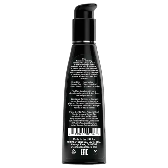 Wicked Aqua - vesipohjainen liukuvoide (120 ml)