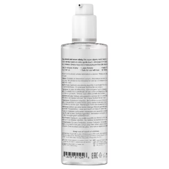 Wicked Simple Aqua - 100 % vegaaninen liukuvoide (120 ml)