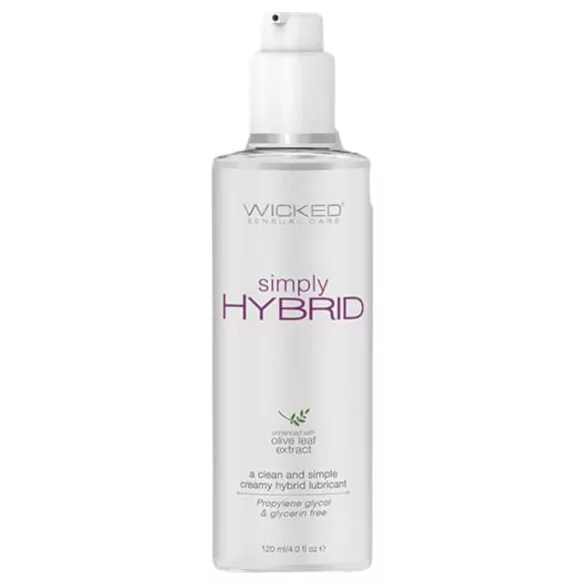 Wicked Simply Hybrid - liukuvoide - hybridi, vesipohjainen & silikoni - 120ml