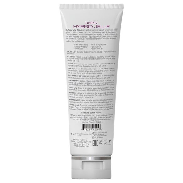 Wicked - liukuvoide - hybridi, vesipohjainen ja silikoninen - 120 ml