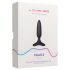 LOVENSE Hush 2 XS - pieni ladattava anaalivibraattori (25mm) - musta