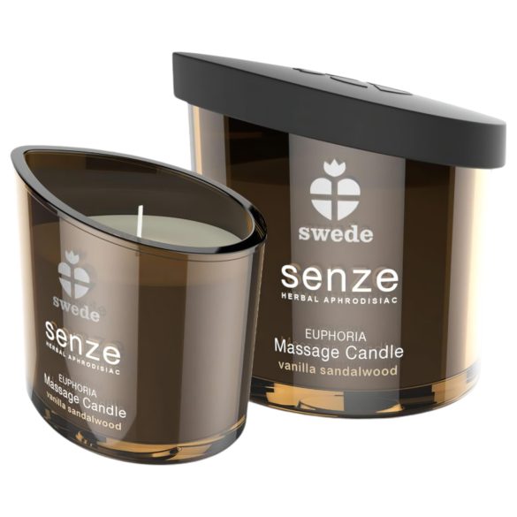 Swede Senze - hierontakynttilä - vanilja & santelipuu (50ml)