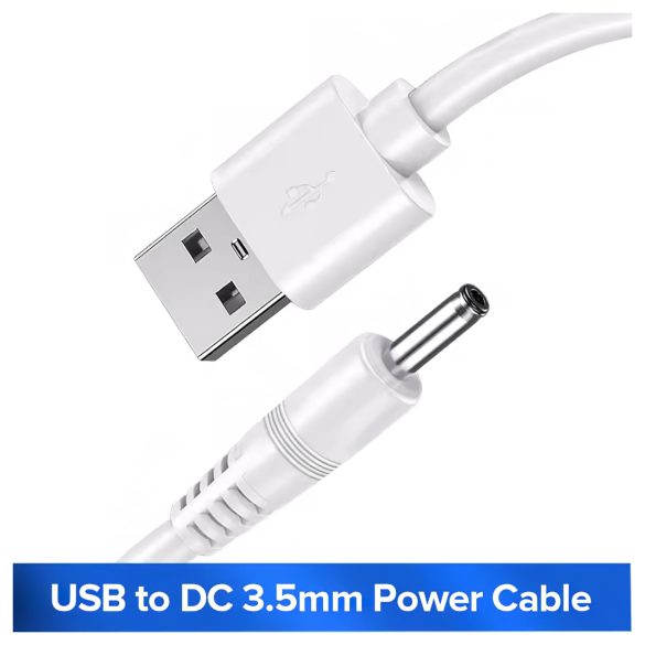 LELO - USB-laturi 5V - latauskaapeli - valkoinen