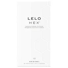 LELO Hex Original - kondomi - lateksi - 12 kpl