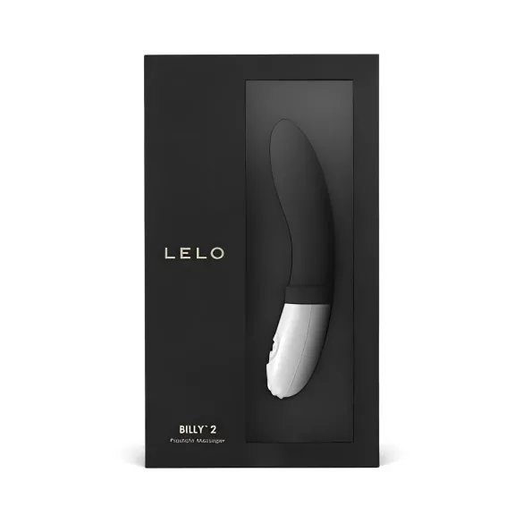 LELO Billy 2 - ladattava vedenkestävä prostatanvibraattori musta