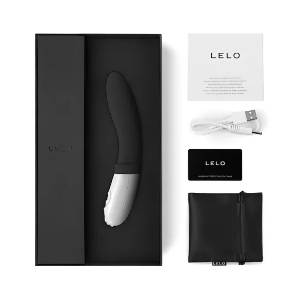 LELO Billy 2 - ladattava vedenkestävä prostatanvibraattori musta