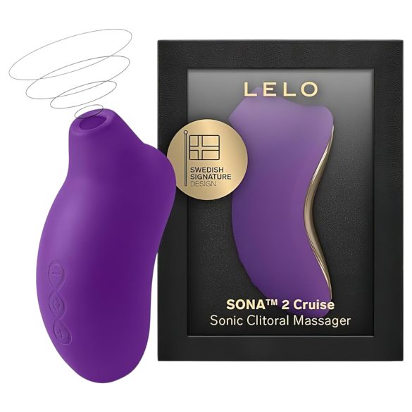 LELO Sona 2 Cruise - clitoriskiihotin - ääniaallot - violetti