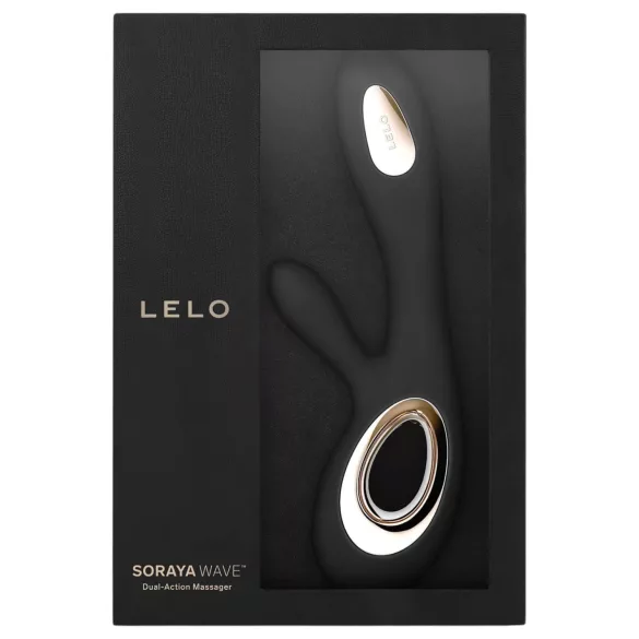LELO Soraya Wave - jännevibraattori - liukuva, klitoriskiihotin - musta