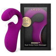   LELO Enigma - ladattava, vedenkestävä, 2in1 G-pistevibraattori (lila)