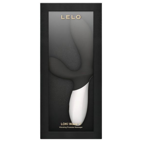 LELO Loki Wave 2 - ladattava prostata vibraattori - vedenkestävä - musta