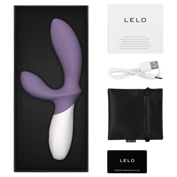 LELO Loki Wave 2 - ladattava vesitiivis prostata-vibraattori - violetti