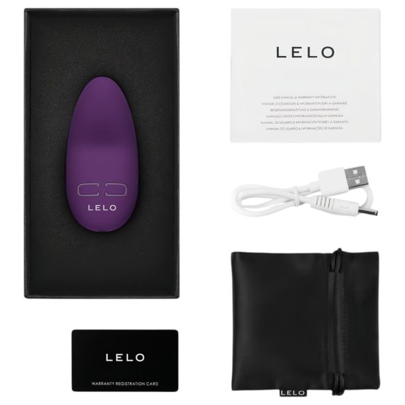 LELO Lily 3 - klitoriskiihotin ladattava vedenkestävä tummanvioletti