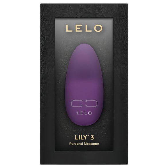 LELO Lily 3 - klitoriskiihotin ladattava vedenkestävä tummanvioletti