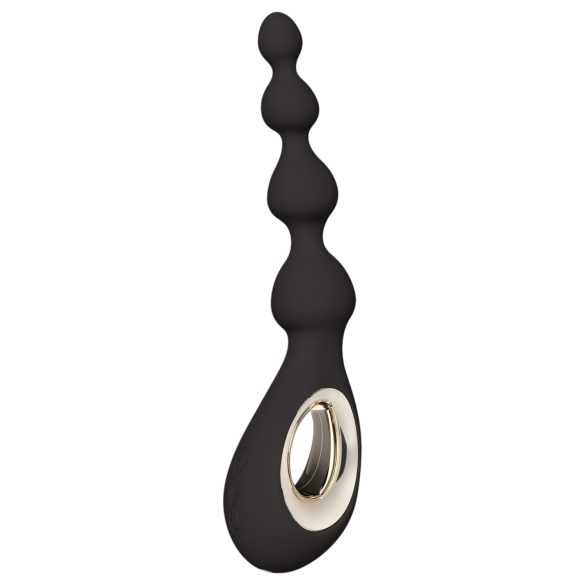 LELO Soraya Beads - ladattava, vedenkestävä anaalivibraattori (musta)