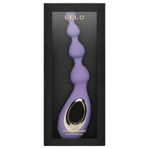LELO Soraya Beads - ladattava anaalivibraattori - vedenkestävä - lila