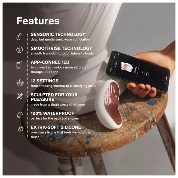 LELO Sona 3 - klitoriskiihotin ääniaalloilla - violetti