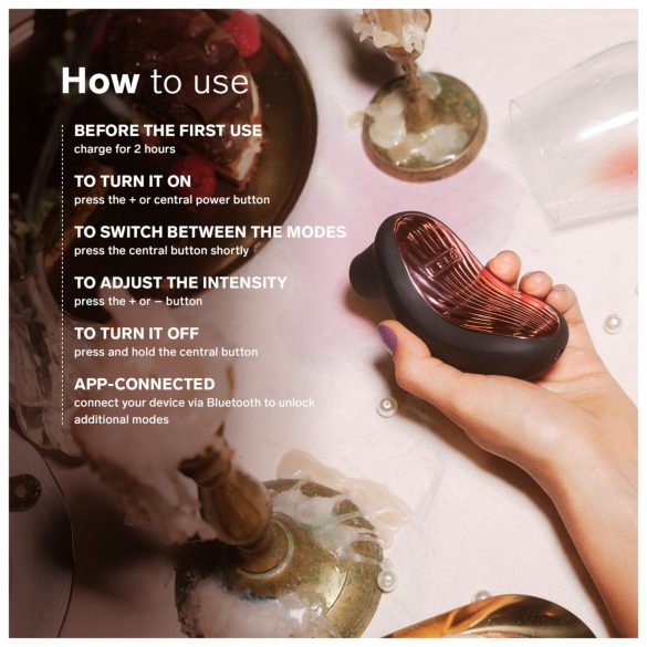 LELO Sona 3 Cruise - klitorisvibraattori ääniaalloilla - musta