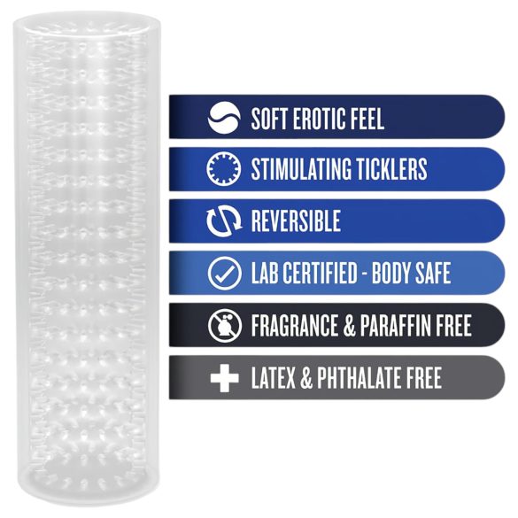 M For Man - penisrenkaat - läpinäkyvä