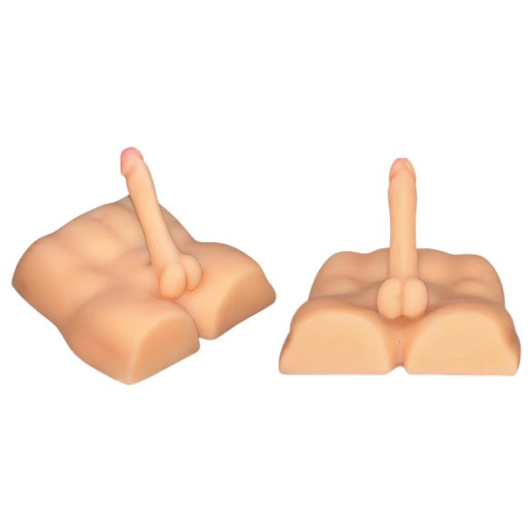 Blush X5 Rough Rider - miestorso - realistinen - vaalea