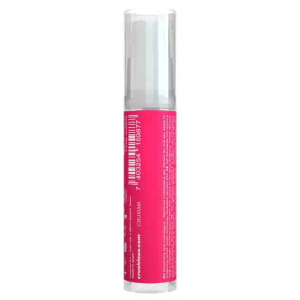 Crushious Steal My Kisses - mauksut liukuvoide, mansikka-kuohuviini (10 ml)
