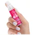 Crushious Steal My Kisses - mauksut liukuvoide, mansikka-kuohuviini (10 ml)