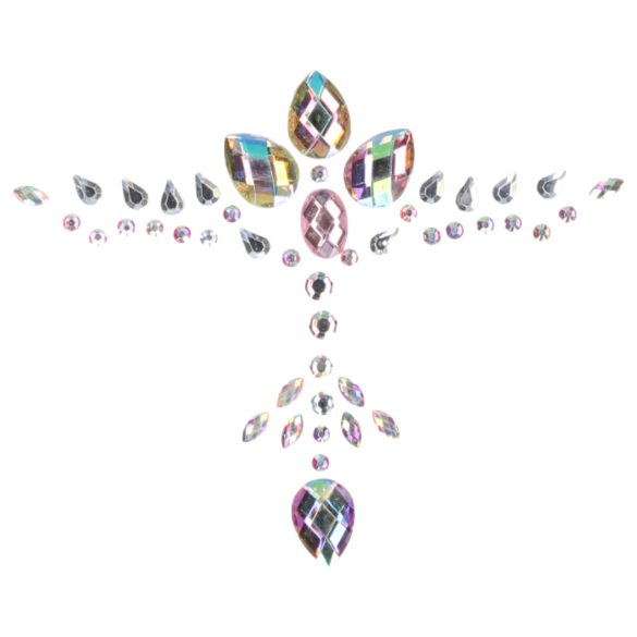 Le Désir - dekolteetiketti - kimalteleva - sateenkaari