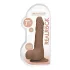 RealRock - Dildo kiveysten kanssa - realistinen, 17 cm - tumma natur