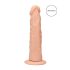 RealRock Dong 8 - aidon tuntuinen dildo (20cm) - luonnollinen väri