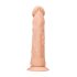 RealRock Dong 8 - aidon tuntuinen dildo (20cm) - luonnollinen väri