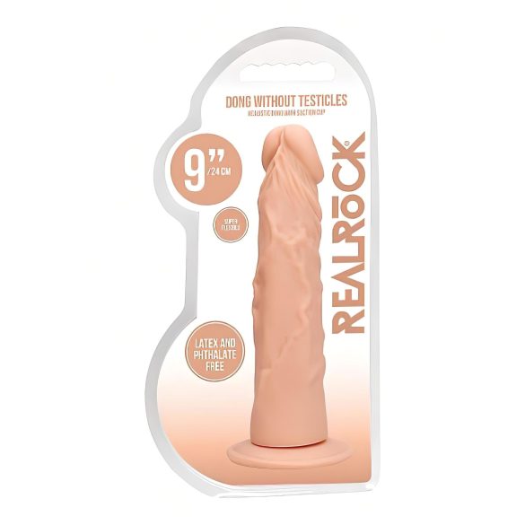 RealRock - dildo - realistinen - 23 cm - beige