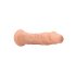 RealRock Dong 10 - aidon tuntuinen dildo (25 cm) - luonnollinen väri