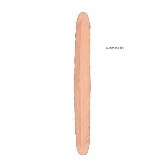 RealRock - tupladildo - 36 cm - luonnollinen