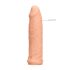 RealRock Penis-hiha 17cm - Luonnollinen