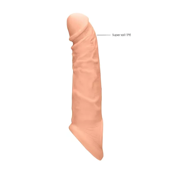 RealRock - penisholkki 21cm - läpinäkyvä