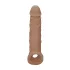 RealRock - penispidennys 21 cm - tumma luonnollinen