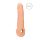 RealRock Penis Sleeve 9 - penisholkki (21,5 cm) - luonnollinen