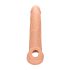 RealRock Penis Sleeve 9 - penisholkki (21,5 cm) - luonnollinen