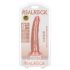 RealRock Slim - realistinen dildo - 15,5 cm (nude)