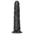 RealRock Slim realistinen dildo - 15,5 cm (musta)