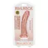 RealRock - realistinen dildo imukupilla - 15,5 cm - nude