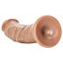 RealRock - realistinen dildo 15,5cm - tummanruskea