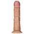 RealRock - aidontuntuinen dildó 15,5cm (tumman luonnollinen)