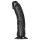 RealRock - realistinen imukuppidildo - 15,5 cm (musta)
