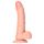 RealRock - realistinen kiinnittyvä dildo - 15,5 cm (luonnollinen)