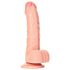 RealRock - realistinen kiinnittyvä dildo - 15,5 cm (luonnollinen)