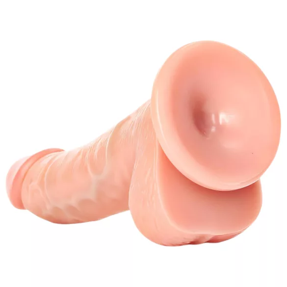 RealRock - realistinen dildo imukupilla - 15,5 cm - nude