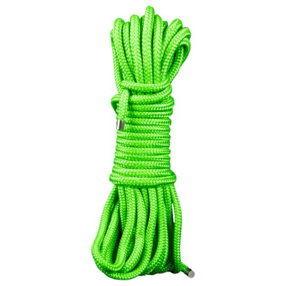 Ouch! - hohtava bondage-köysi - 5m (vihreä)