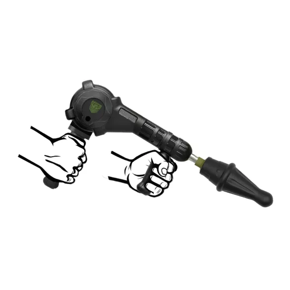 Doc Johnson Gunner System - seksikone - musta